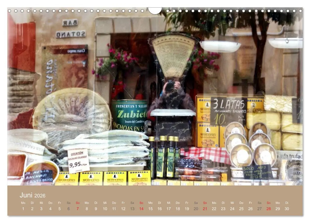 Bild: 9783516014327 | Spanische LebensArt (Wandkalender 2026 DIN A3 quer), CALVENDO...