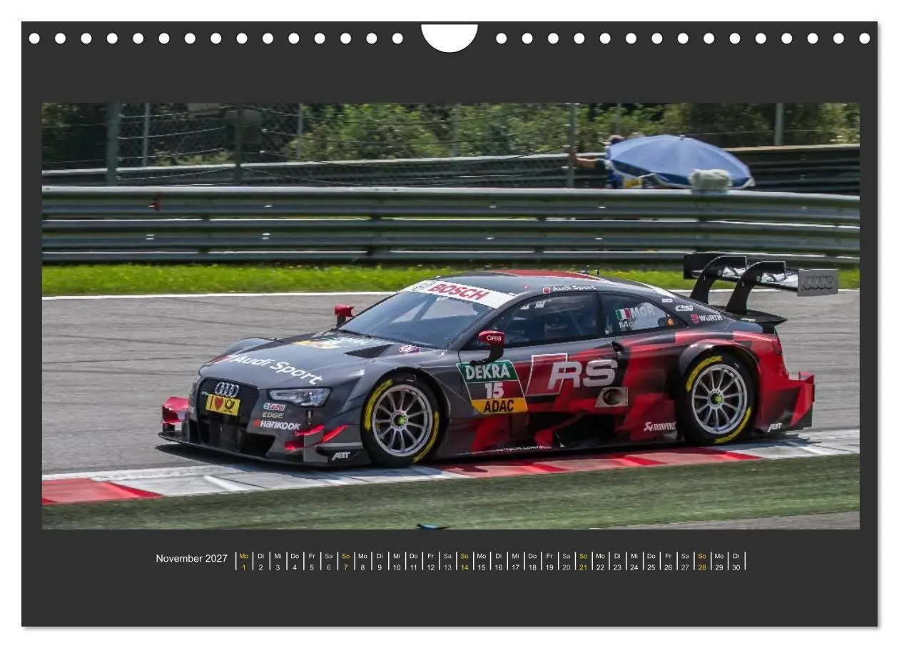 Bild: 9783594094327 | DTM-SPIELBERG (Wandkalender 2027 DIN A4 quer), CALVENDO Monatskalender