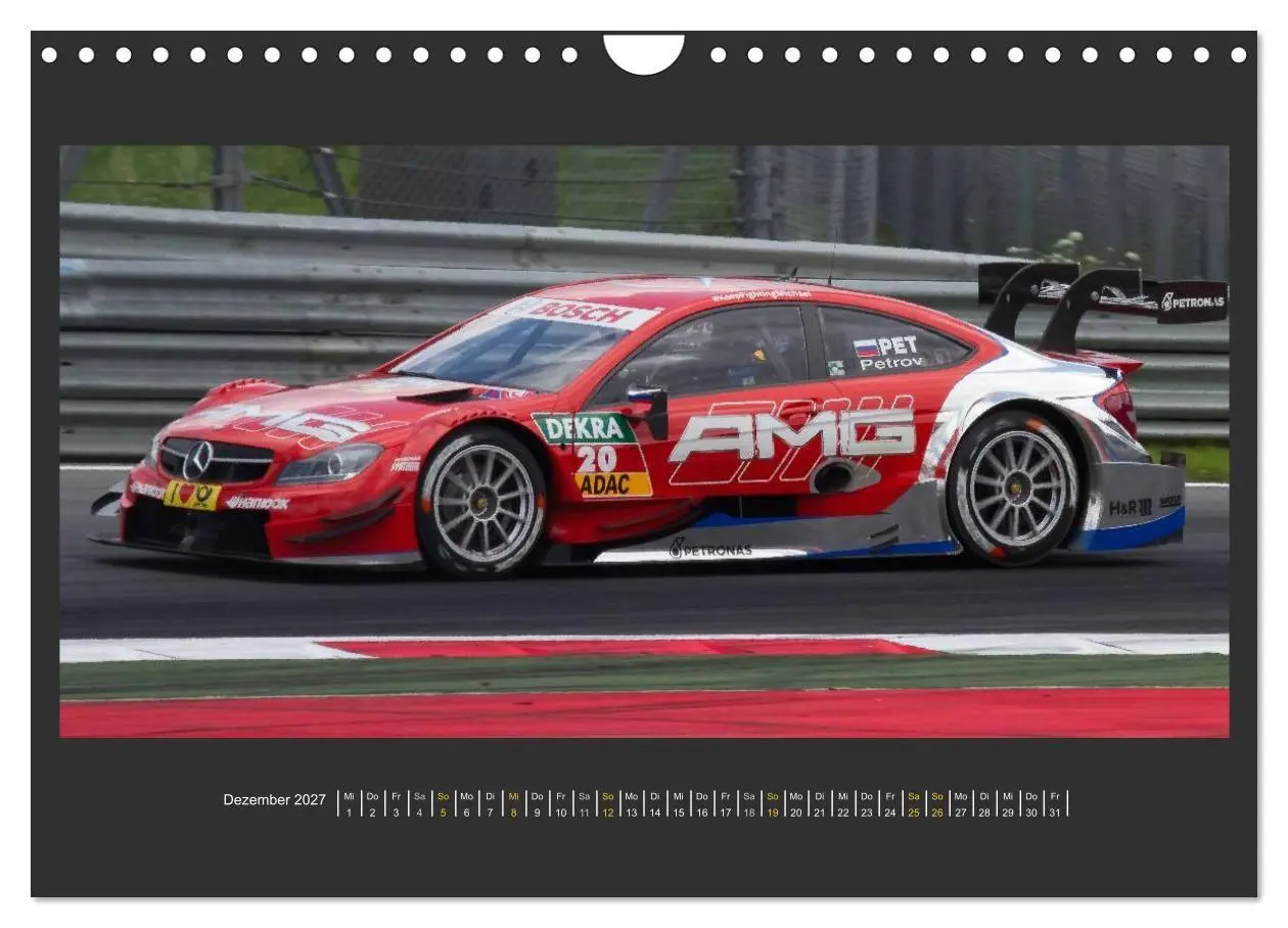 Bild: 9783594094327 | DTM-SPIELBERG (Wandkalender 2027 DIN A4 quer), CALVENDO Monatskalender