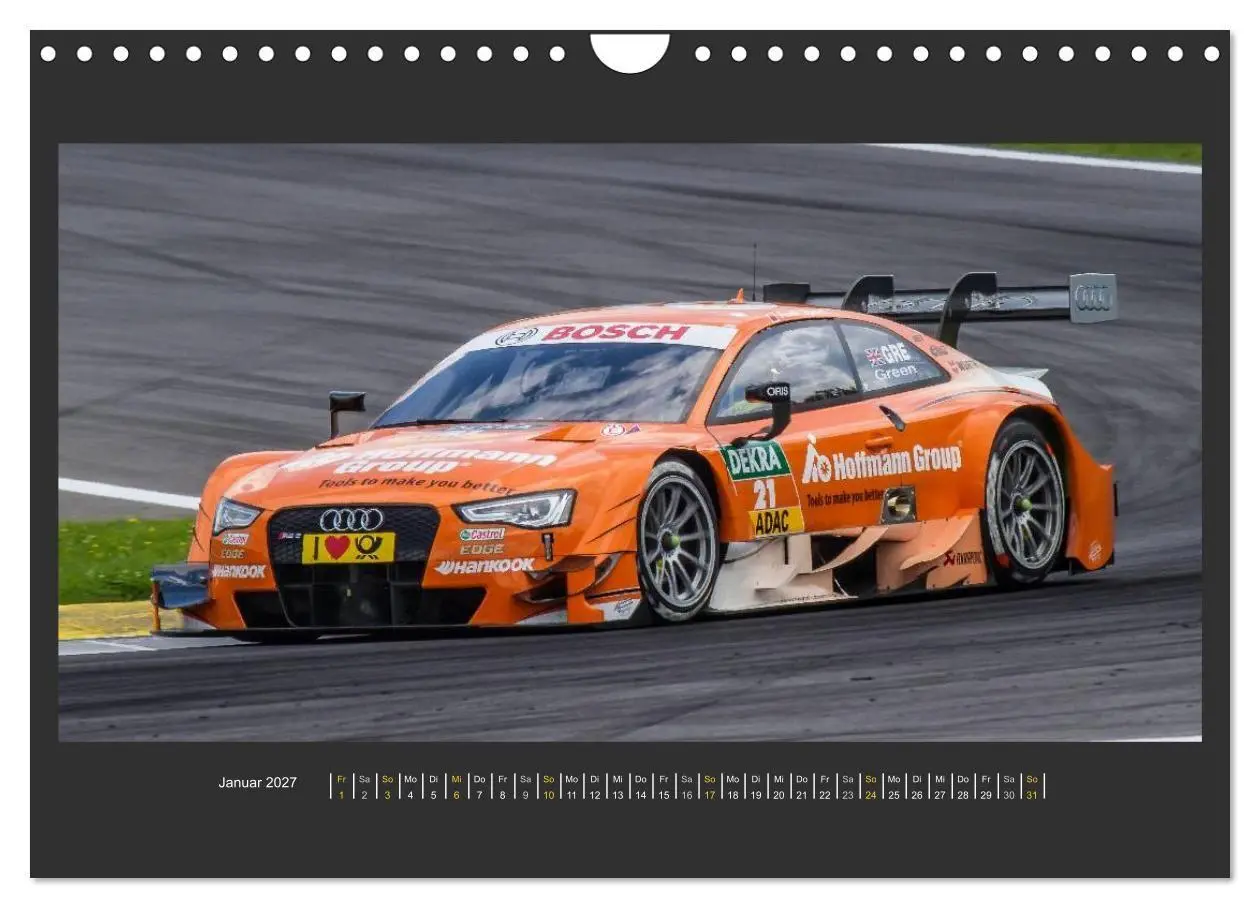 Bild: 9783594094327 | DTM-SPIELBERG (Wandkalender 2027 DIN A4 quer), CALVENDO Monatskalender