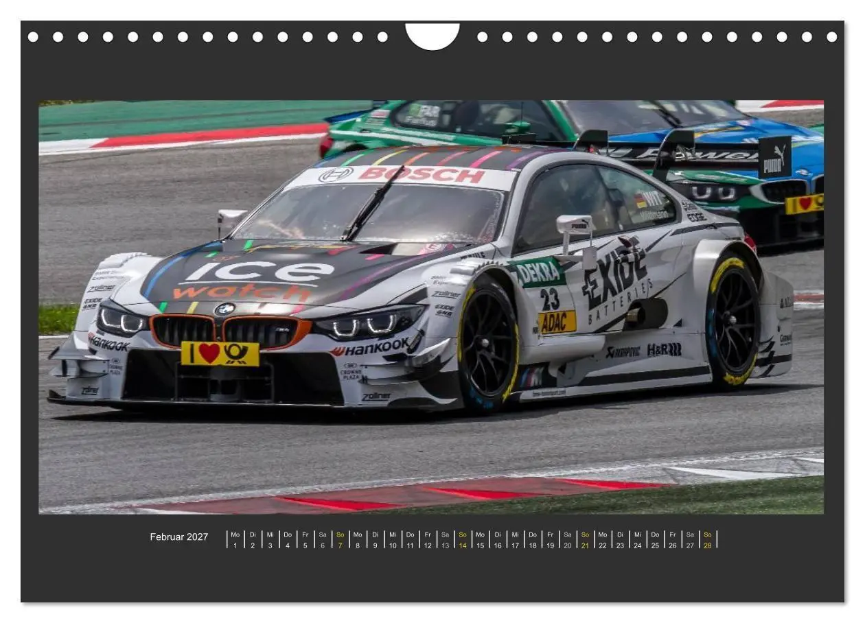 Bild: 9783594094327 | DTM-SPIELBERG (Wandkalender 2027 DIN A4 quer), CALVENDO Monatskalender