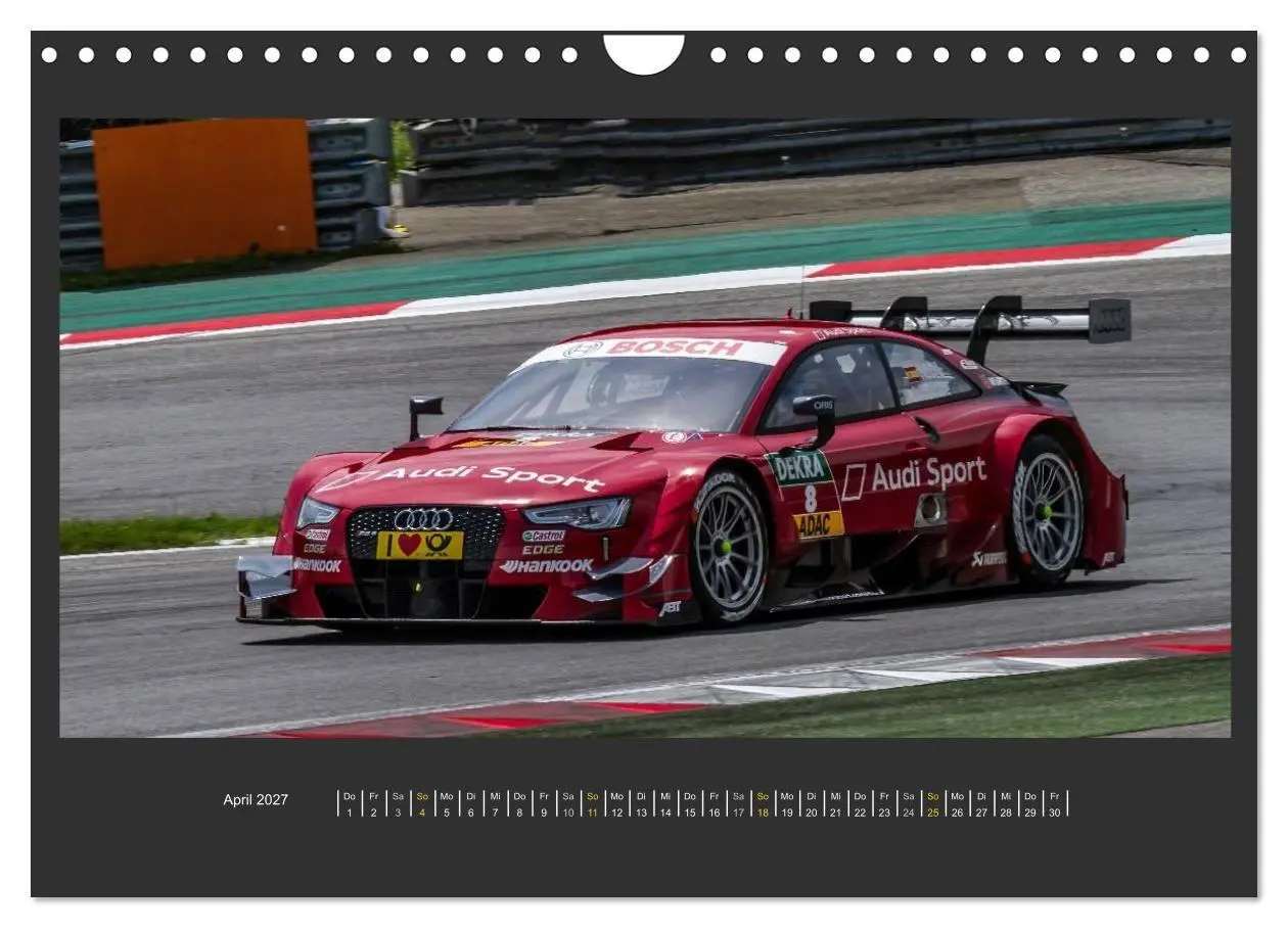 Bild: 9783594094327 | DTM-SPIELBERG (Wandkalender 2027 DIN A4 quer), CALVENDO Monatskalender