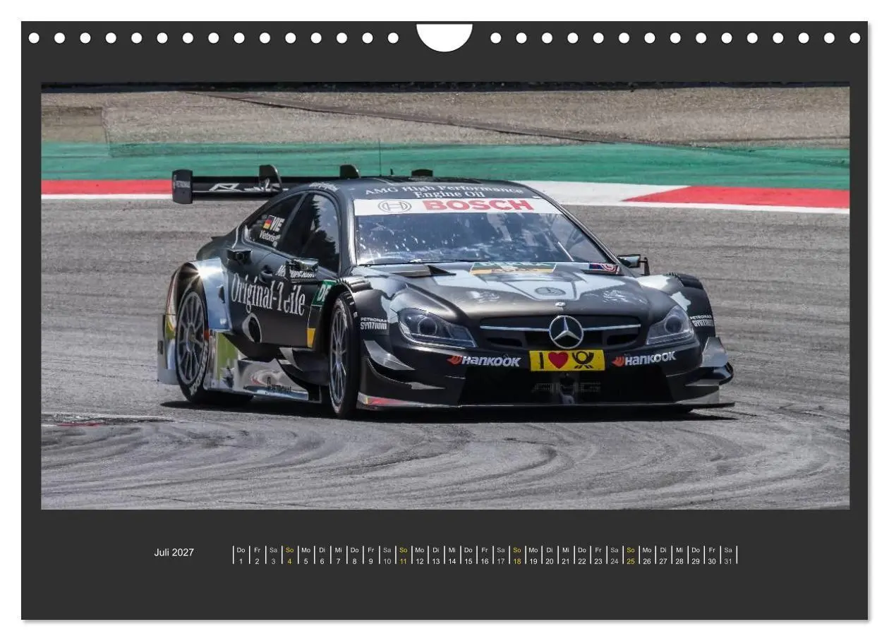 Bild: 9783594094327 | DTM-SPIELBERG (Wandkalender 2027 DIN A4 quer), CALVENDO Monatskalender
