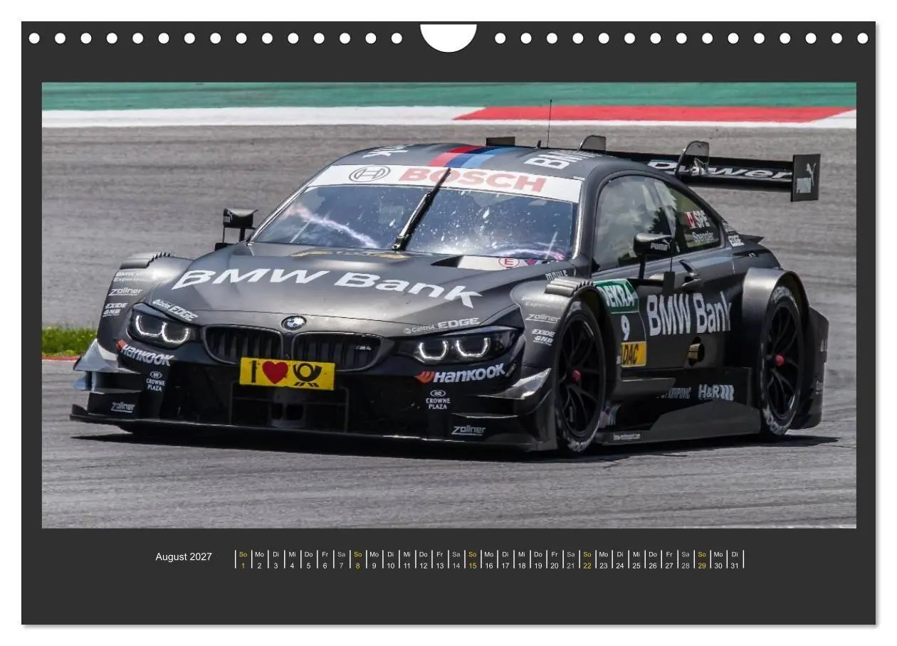 Bild: 9783594094327 | DTM-SPIELBERG (Wandkalender 2027 DIN A4 quer), CALVENDO Monatskalender