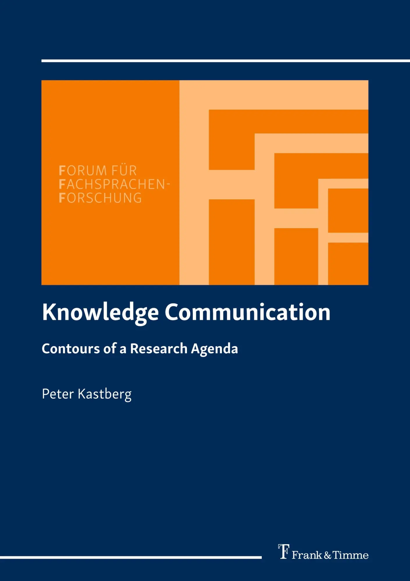Cover: 9783732904327 | Knowledge Communication | Contours of a Research Agenda | Kastberg