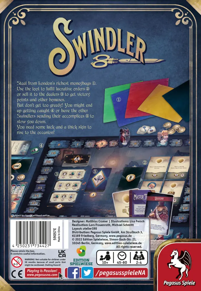 Bild: 4250231734427 | Swindler (Edition Spielwiese) (English Edition) | Matthias Cramer