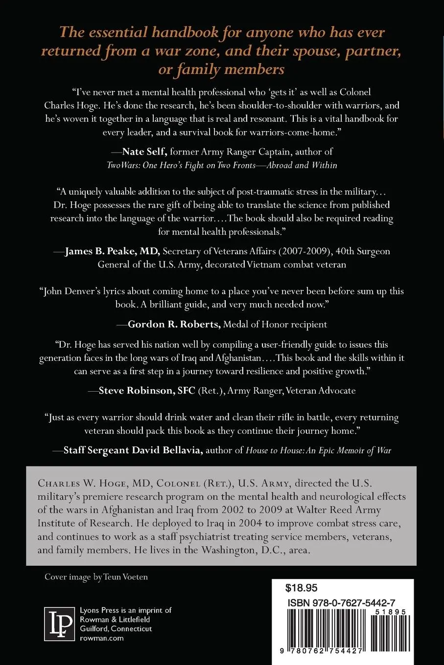 Rückseite: 9780762754427 | Once a Warrior--Always a Warrior | Charles Hoge | Taschenbuch | 2010