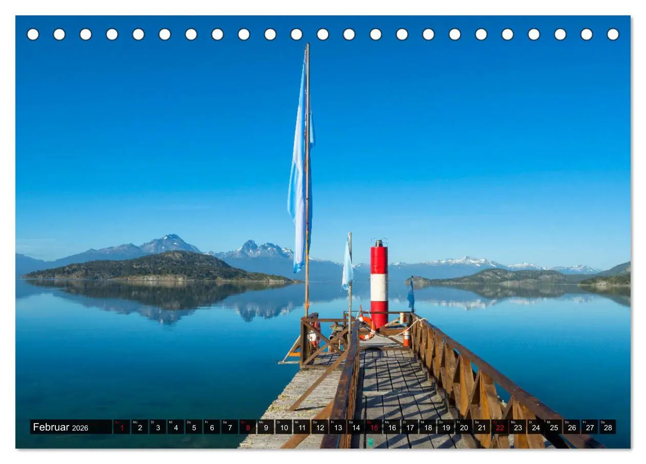Bild: 9783457774427 | Patagonien und Feuerland (Tischkalender 2026 DIN A5 quer), CALVENDO...