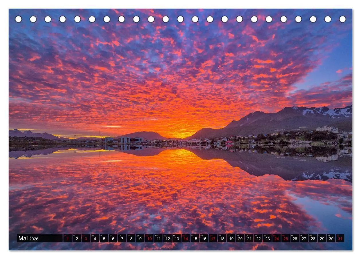 Bild: 9783457774427 | Patagonien und Feuerland (Tischkalender 2026 DIN A5 quer), CALVENDO...