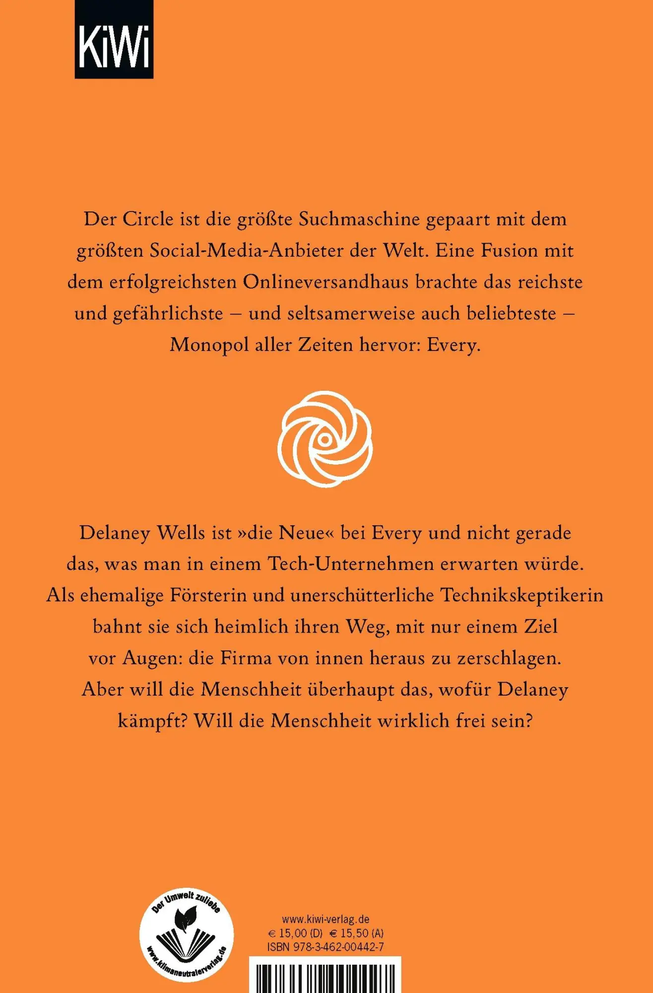Rückseite: 9783462004427 | Every (deutsche Ausgabe) | Roman Die Fortsetzung von 'Der Circle'