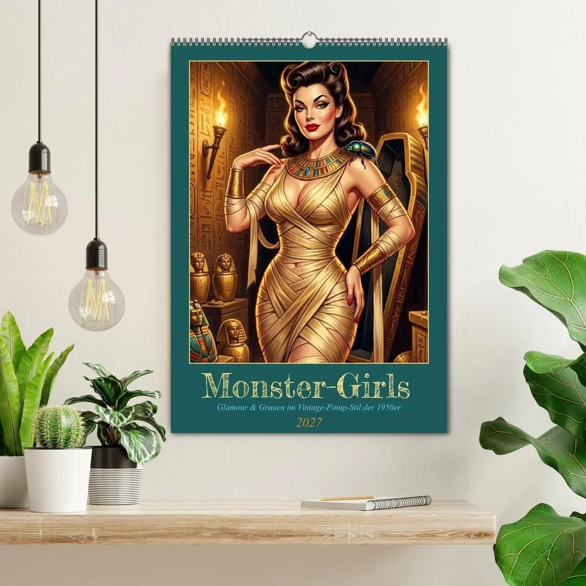 Bild: 9783516794427 | Monster-Girls (Wandkalender 2027 DIN A2 hoch), CALVENDO Monatskalender