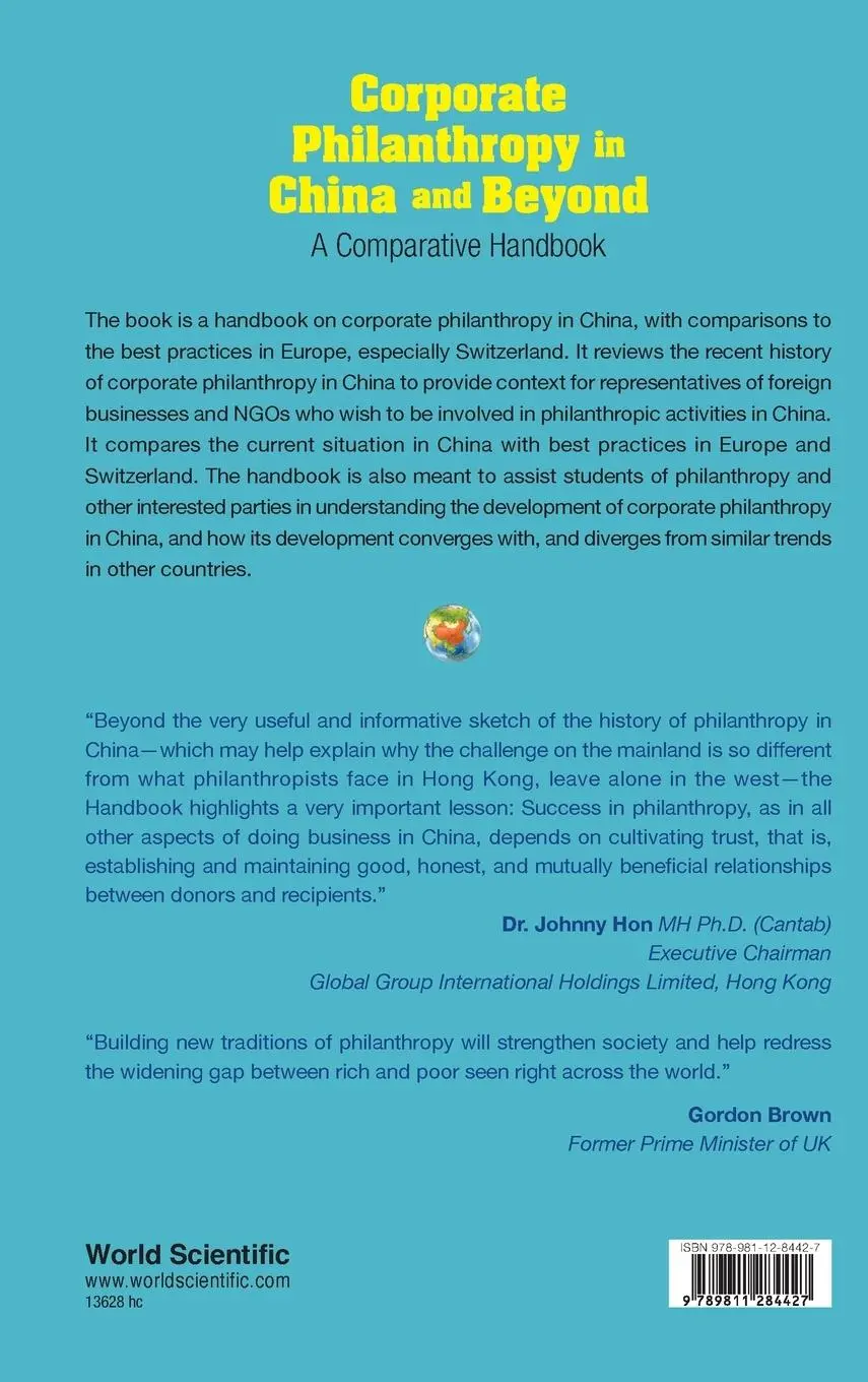 Rückseite: 9789811284427 | CORPORATE PHILANTHROPY IN CHINA AND BEYOND | Rothlin | Buch | Englisch