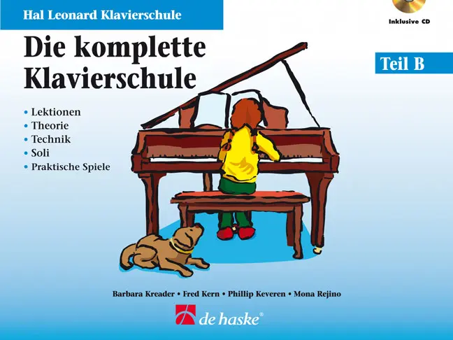 Cover: 9790035224427 | Hal Leonard Klavierschule Die komplette Schule B | Keveren | Buch + CD
