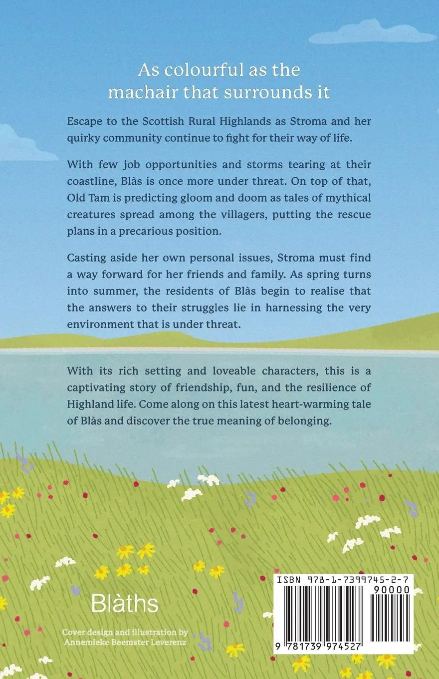 Rückseite: 9781739974527 | Blàs | Across the Machair | C C Hutton | Taschenbuch | Englisch | 2023