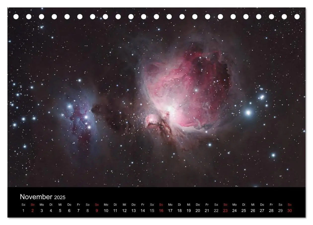 Bild: 9783435674527 | Atemberaubender Weltraum (Tischkalender 2025 DIN A5 quer), CALVENDO...