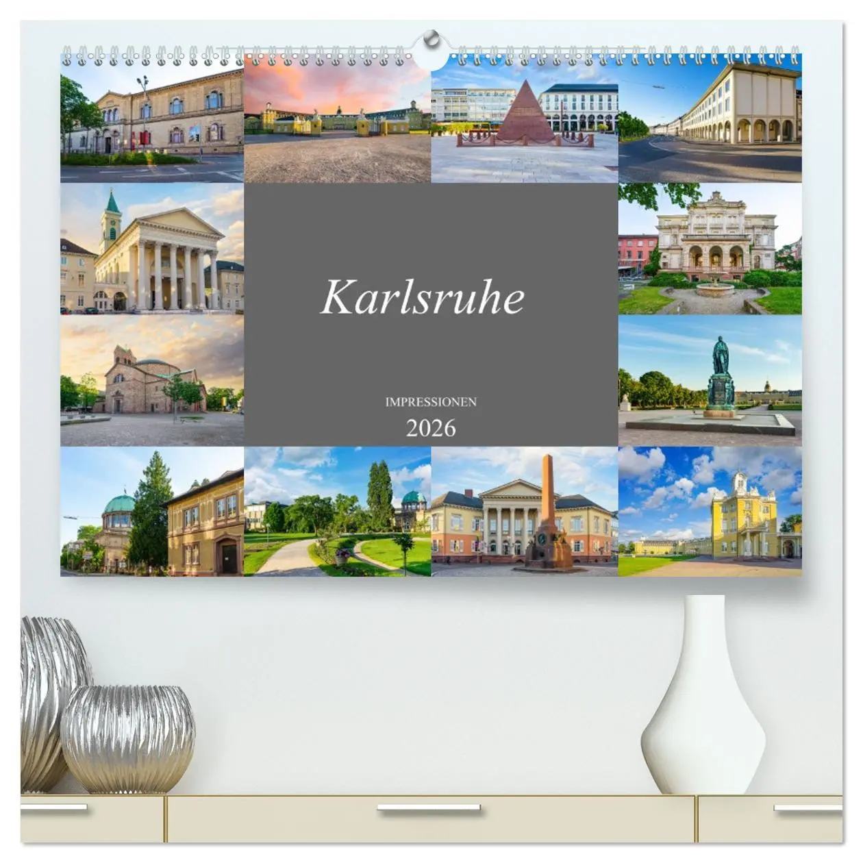 Cover: 9783457454527 | Karlsruhe Impressionen (hochwertiger Premium Wandkalender 2026 DIN...