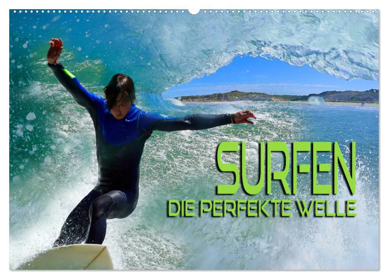 Cover: 9783457834527 | Surfen - die perfekte Welle (Wandkalender 2026 DIN A2 quer),...