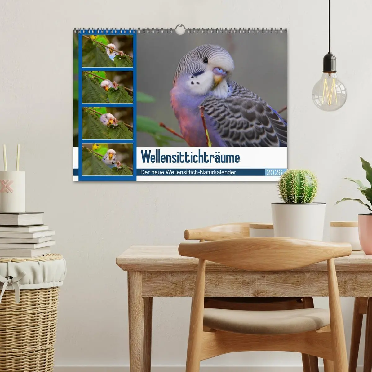 Bild: 9783457904527 | Wellensittichträume - Der neue Wellensittich-Naturkalender...
