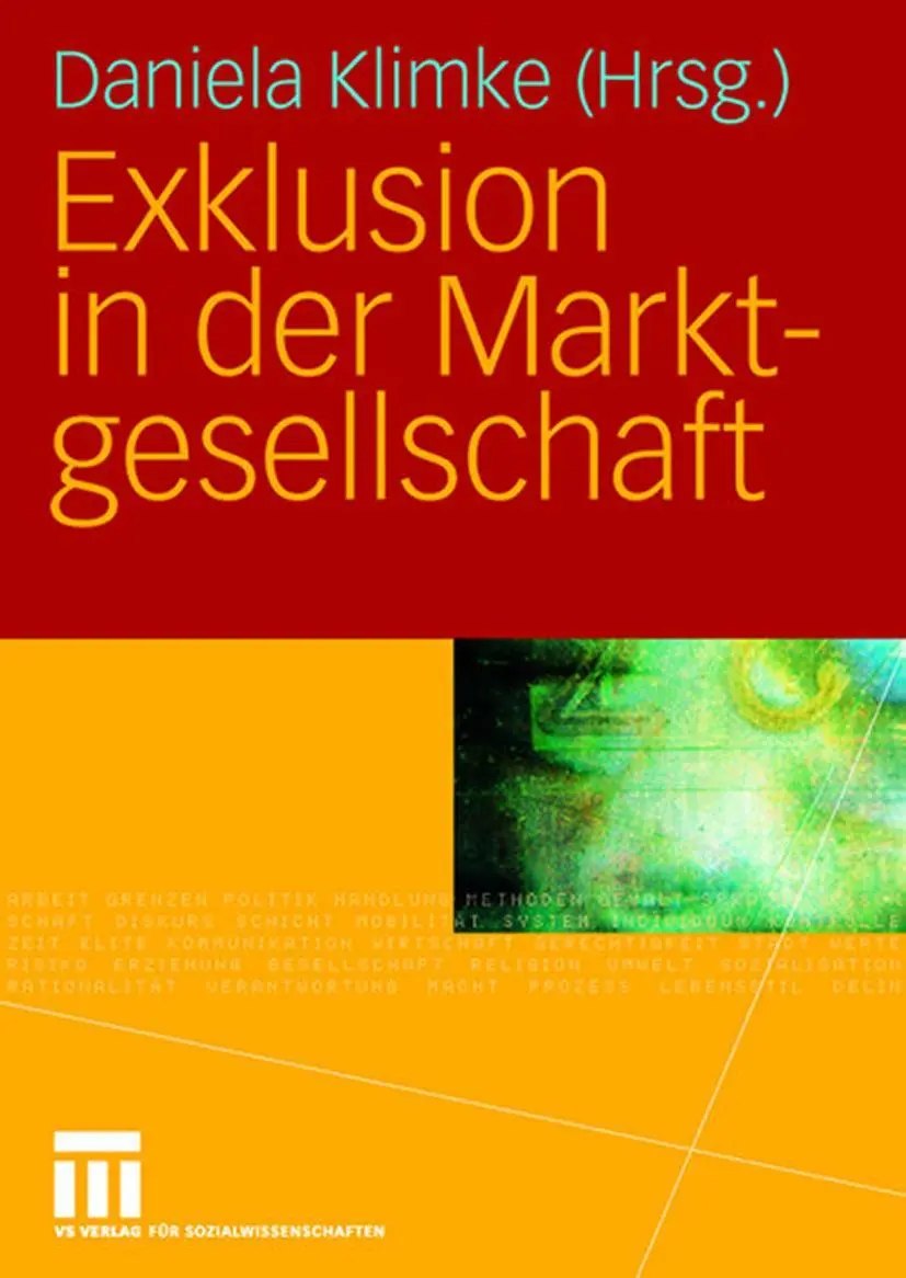 Cover: 9783531154527 | Exklusion in der Marktgesellschaft | Daniela Klimke | Taschenbuch | vi