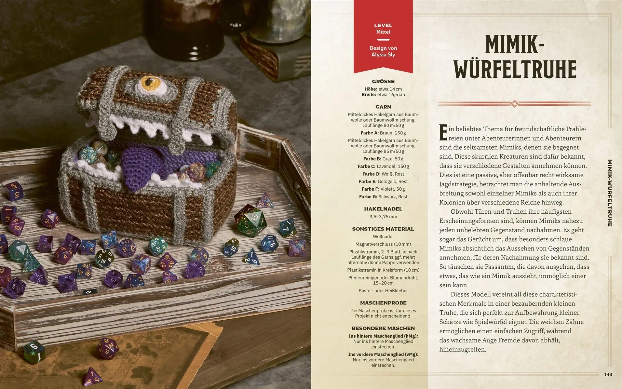 Bild: 9783831054527 | Das offizielle Dungeons &amp; Dragons Häkelbuch | Stacy King | Buch | 2026