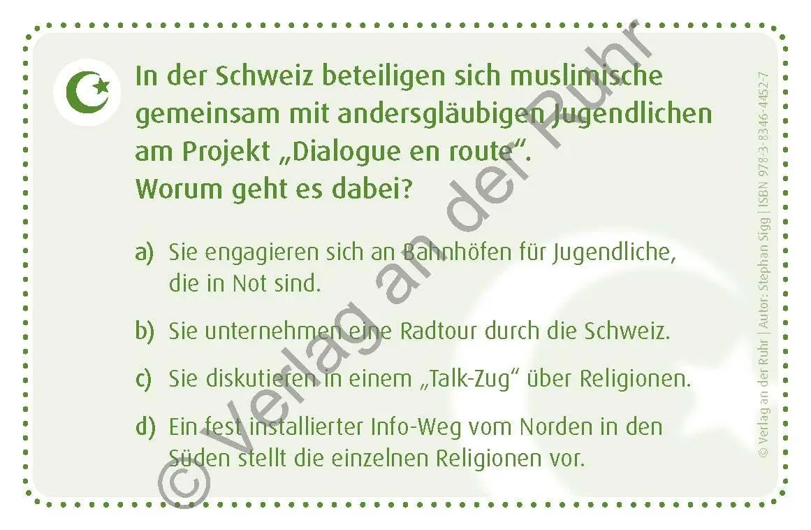 Bild: 9783834644527 | Warum lebt der Papst in Rom? | Stephan Sigg | Spiel | 96 S. | Deutsch