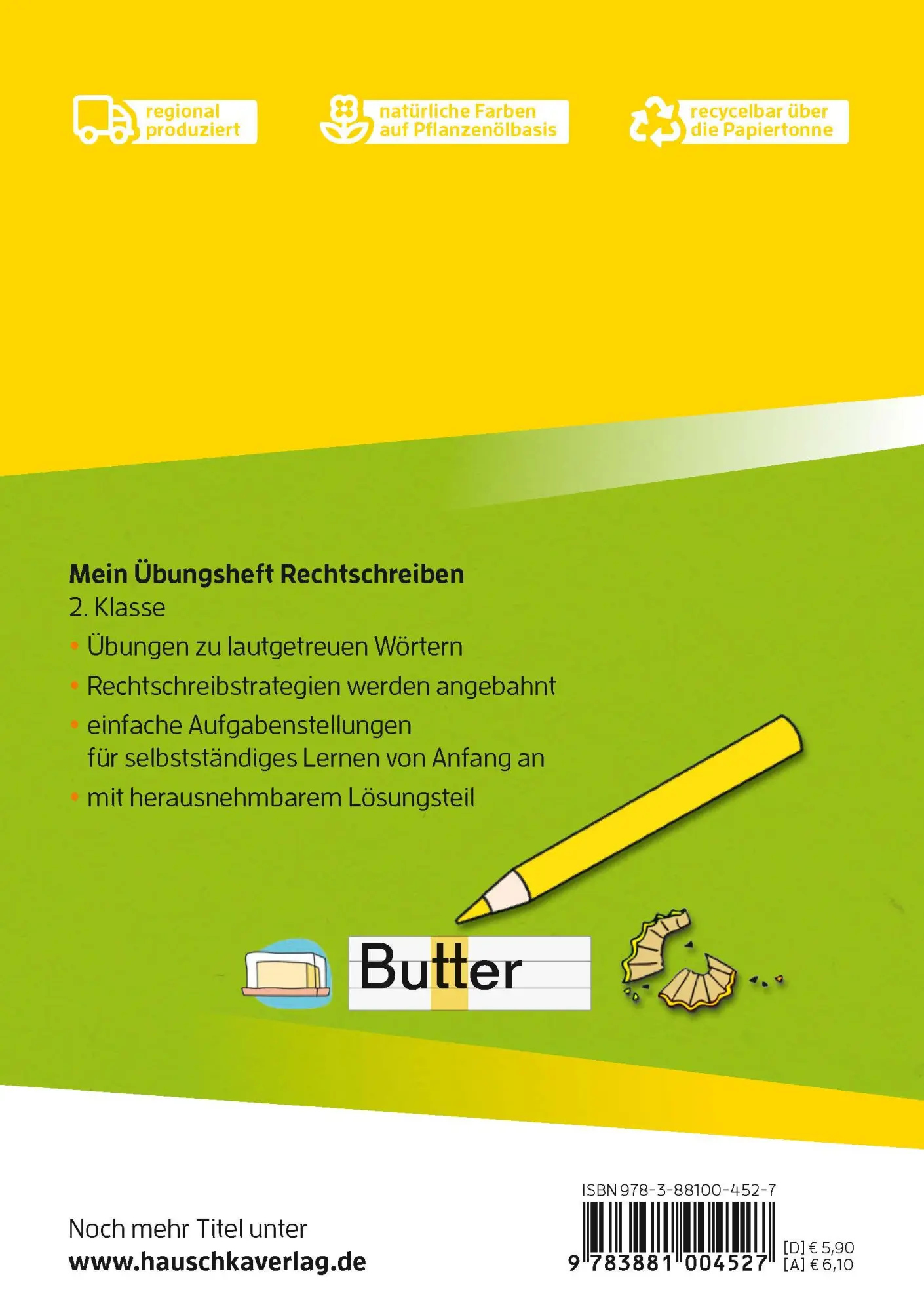 Bild: 9783881004527 | Mein Übungsheft Rechtschreiben 2. Klasse | Stefanie Walther | 64 S.