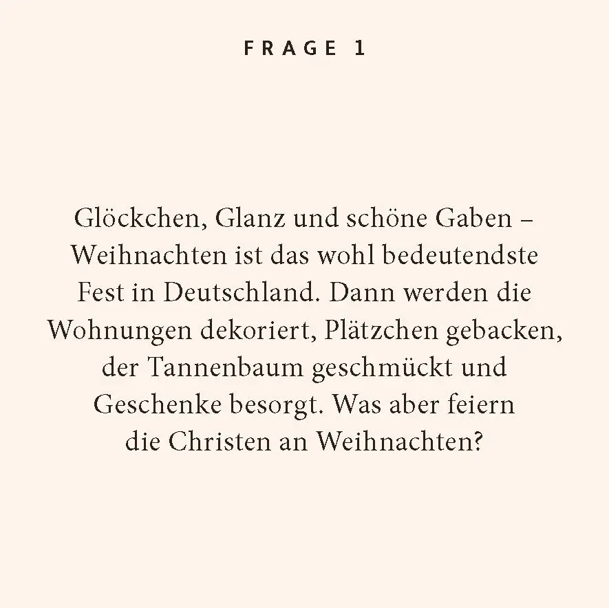 Bild: 9783899784527 | Weihnachten-Quiz | 100 Fragen und Antworten | Birgit Poppe | Buch