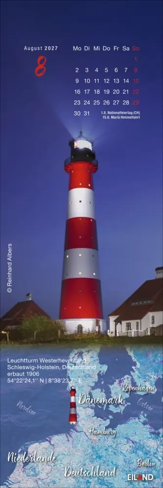 Bild: 9783964024527 | LilleEiland Lesezeichen &amp; Kalender 2027 | Kalender | Geblockt | 13 S.