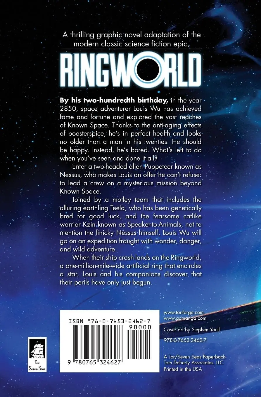 Rückseite: 9780765324627 | Ringworld | The Graphic Novel, Part One | Larry Niven | Taschenbuch