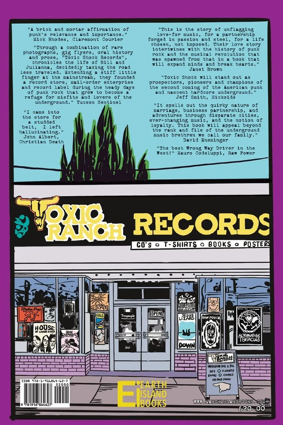 Rückseite: 9781916864627 | Toxic Shock Records, Assassin of Mediocrity | Bill Sassenberger | Buch