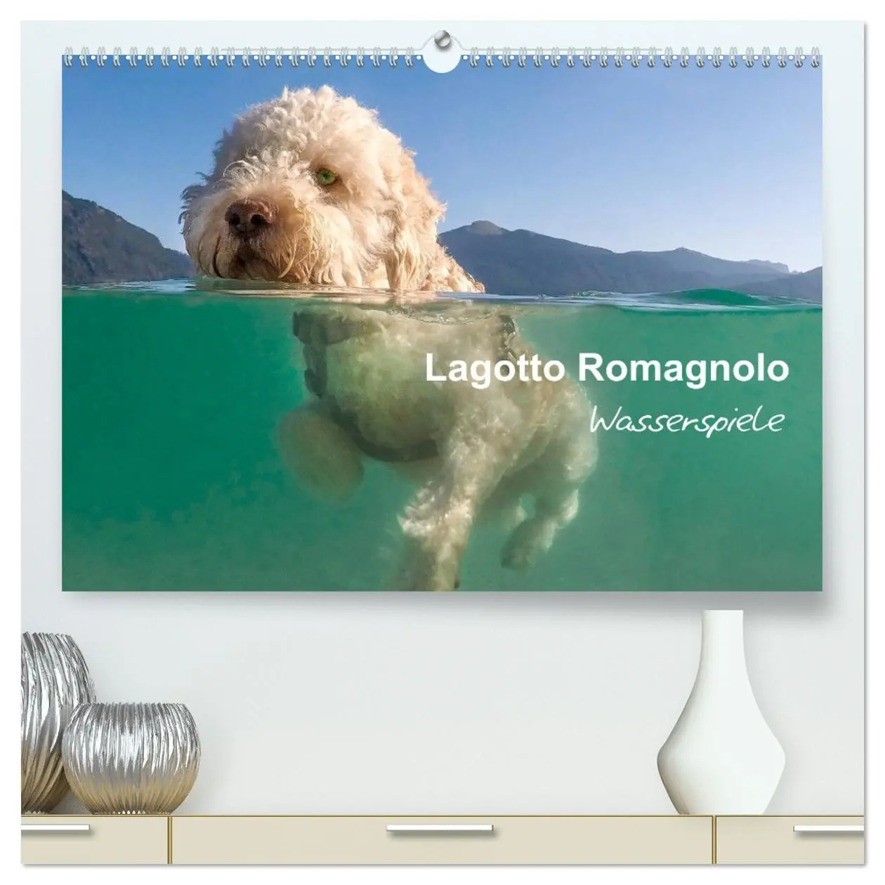 Cover: 9783457684627 | Lagotto Romagnolo - Wasserspiele (hochwertiger Premium Wandkalender...