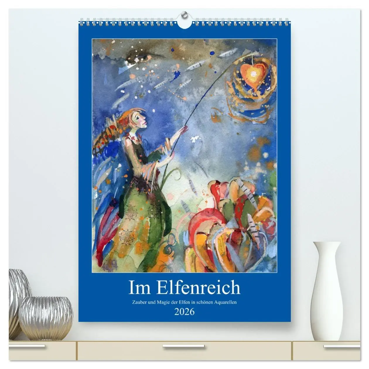 Cover: 9783516394627 | Im Elfenreich- Zauber und Magie der Elfen in schönen Aquarellen...