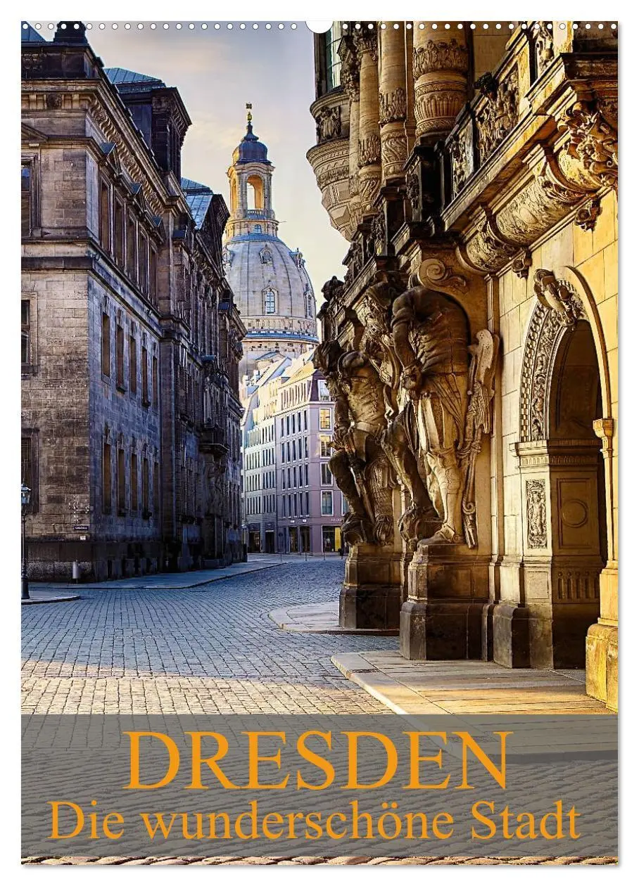 Cover: 9783516464627 | Die wunderschöne Stadt Dresden (Wandkalender 2026 DIN A2 hoch),...