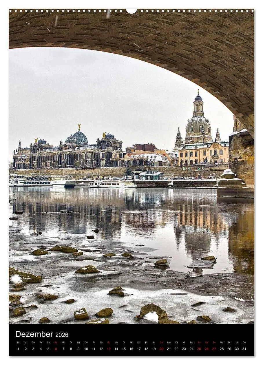 Bild: 9783516464627 | Die wunderschöne Stadt Dresden (Wandkalender 2026 DIN A2 hoch),...