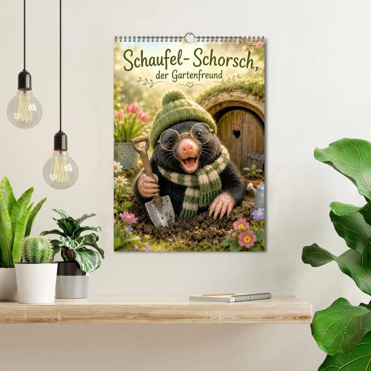 Bild: 9783594374627 | Schaufel-Schorsch der Gartenfreund (Wandkalender 2027 DIN A3 hoch),...