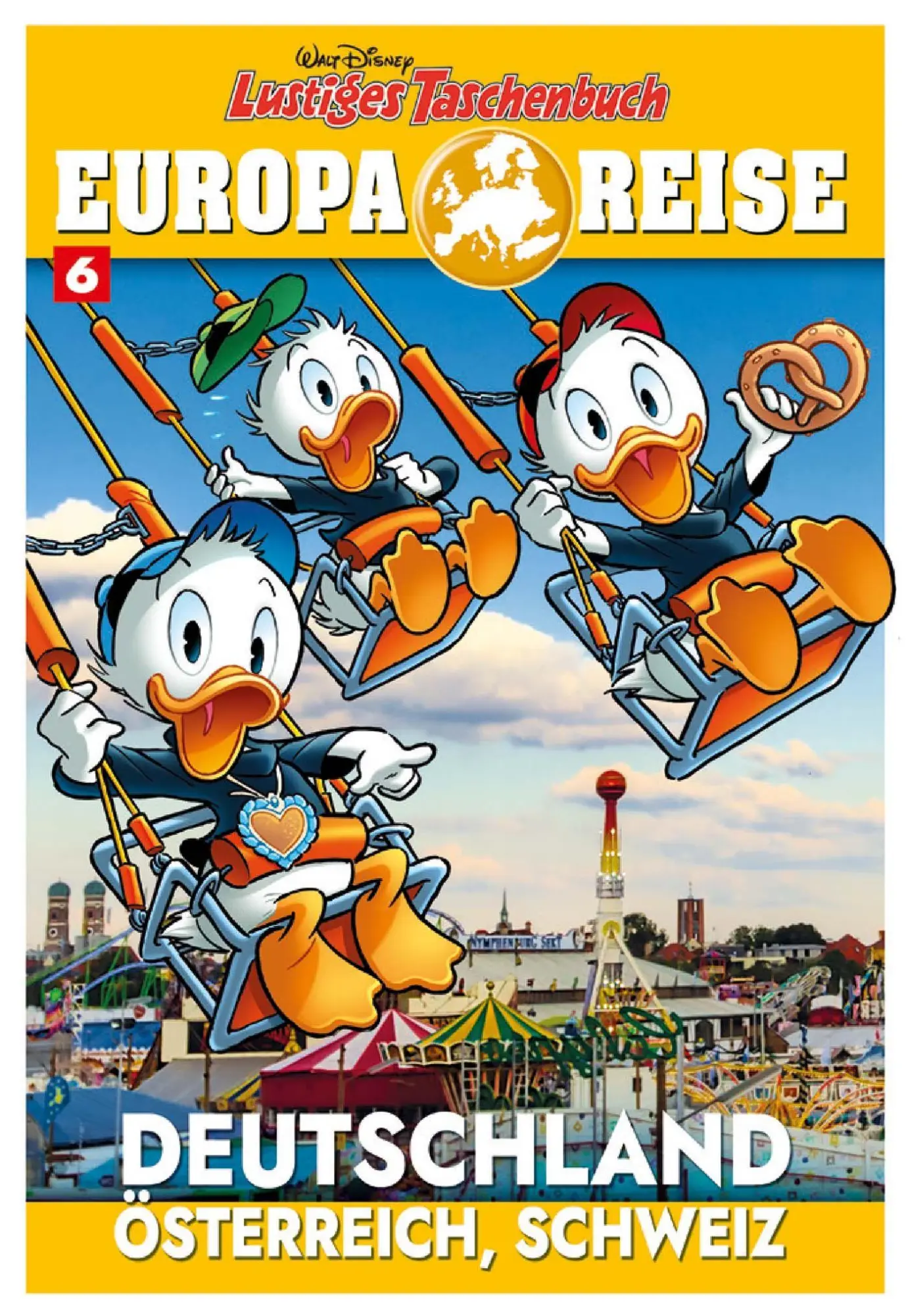 Cover: 9783841324627 | Lustiges Taschenbuch Europareise 06 | Deutschland Österreich Schweiz