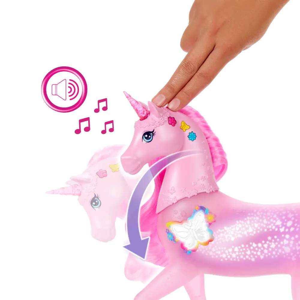 Bild: 194735274727 | Barbie magisches Zaubereinhorn | Fensterkarton | JCP78 | Deutsch