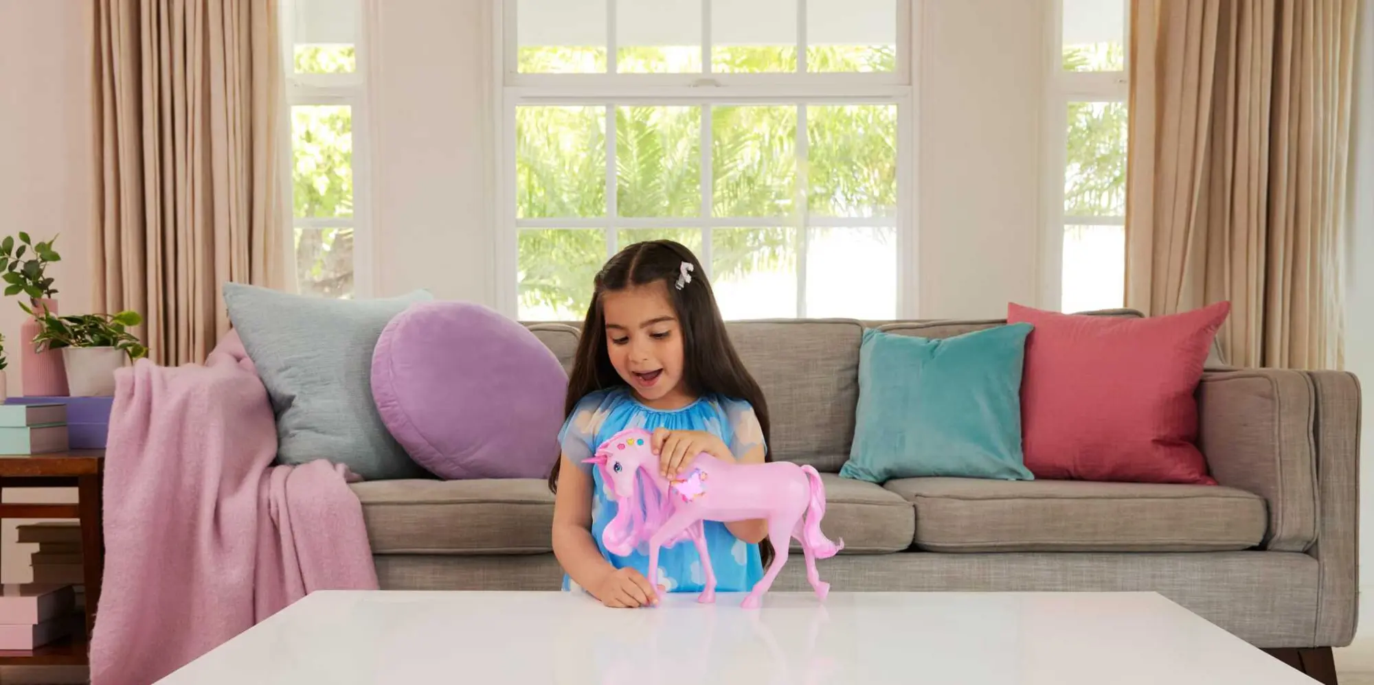 Bild: 194735274727 | Barbie magisches Zaubereinhorn | Fensterkarton | JCP78 | Deutsch