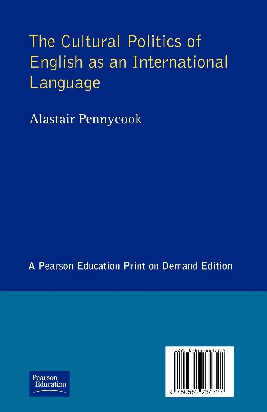 Rückseite: 9780582234727 | The Cultural Politics of English as an International Language | Buch