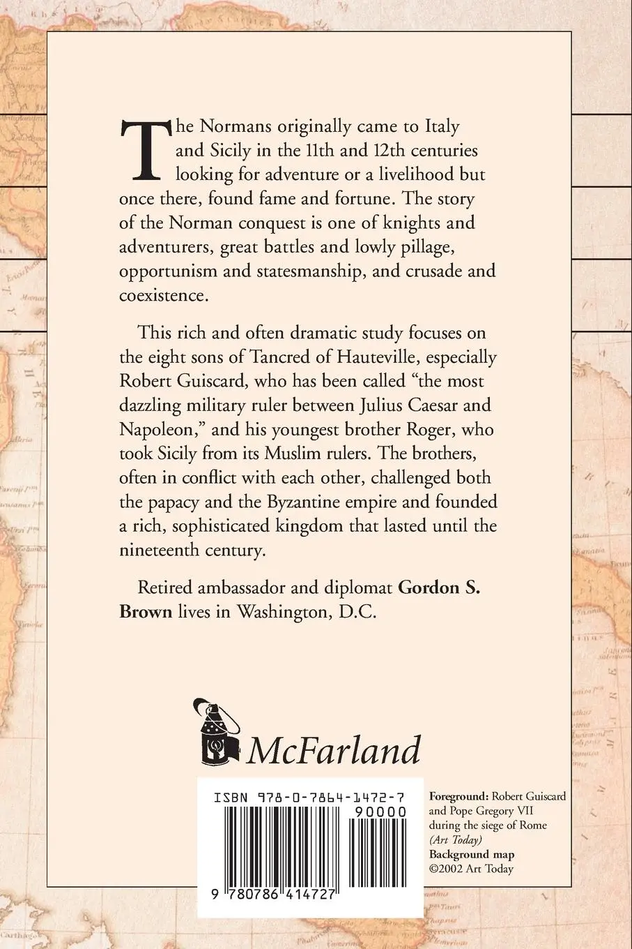 Rückseite: 9780786414727 | The Norman Conquest of Southern Italy and Sicily | Gordon S. Brown