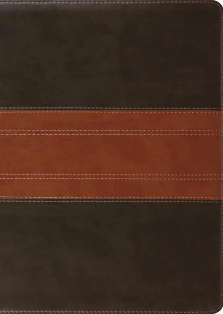 Cover: 9781433564727 | ESV Study Bible, Large Print (Trutone, Forest/Tan, Trail Design)