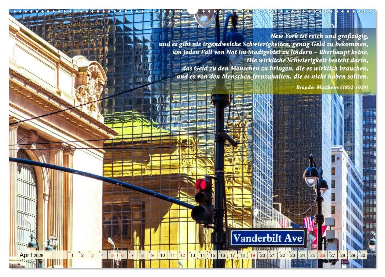 Bild: 9783457294727 | New York Ansichten - Literaturkalender (hochwertiger Premium...