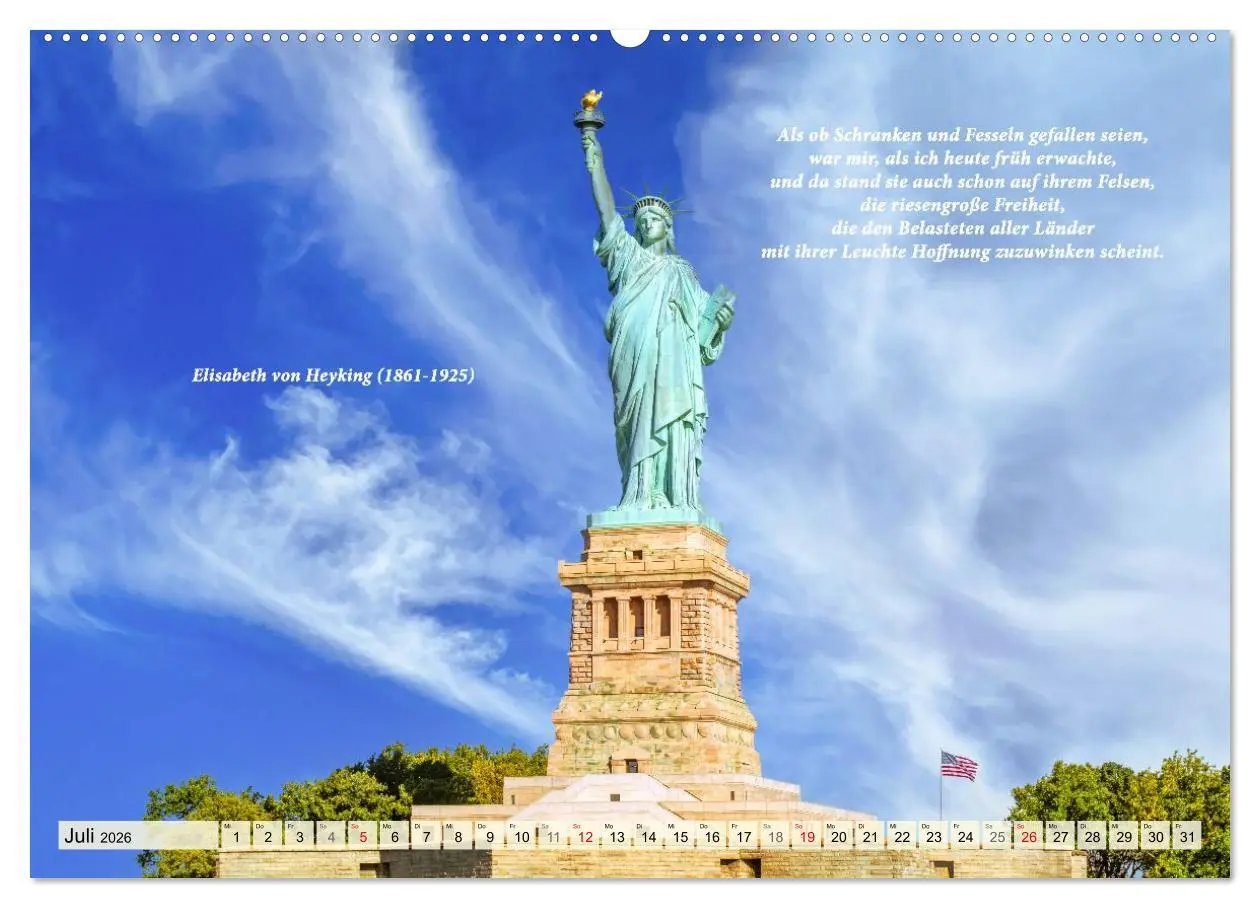 Bild: 9783457294727 | New York Ansichten - Literaturkalender (hochwertiger Premium...