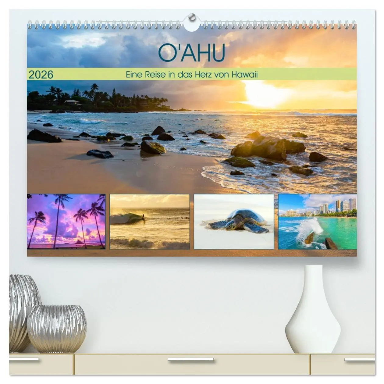 Cover: 9783457674727 | O'ahu - Eine Reise in das Herz von Hawaii (hochwertiger Premium...