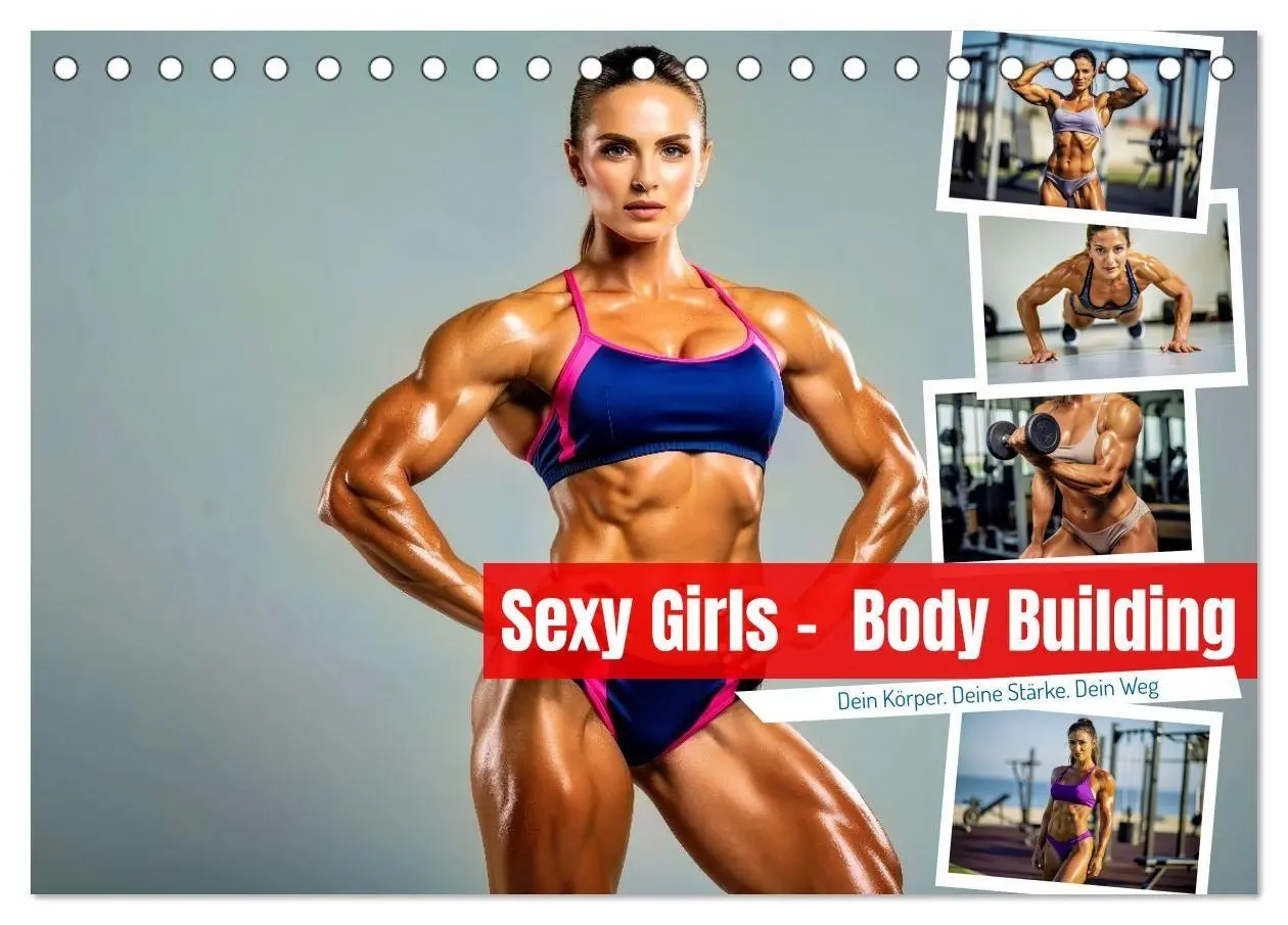 Cover: 9783516764727 | Sexy Girls - Body Building (Tischkalender 2027 DIN A5 quer),...