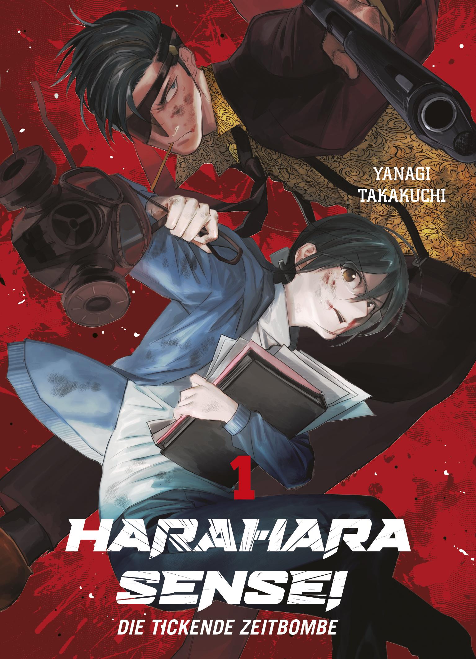 Cover: 9783741634727 | Harahara Sensei - Die tickende Zeitbombe 01 | Yanagi Takakuchi | Buch
