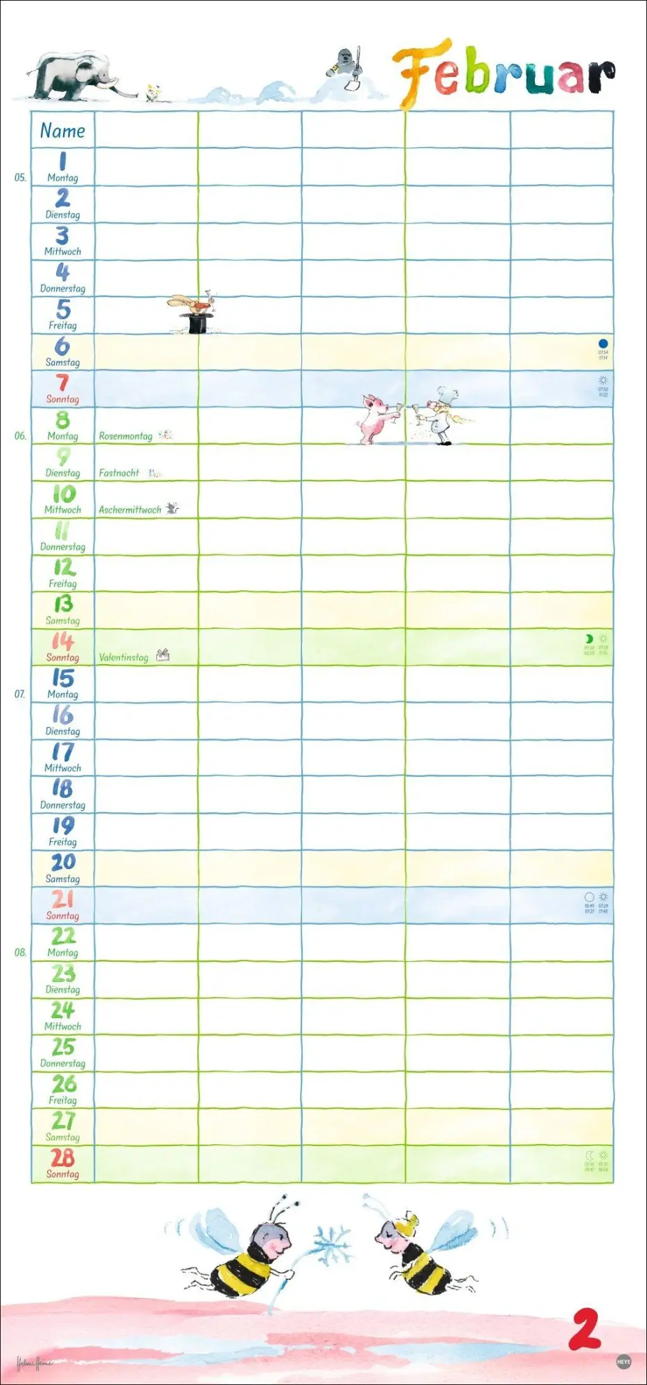 Bild: 9783756414727 | Helme Heine: Familienplaner 2027 | Helme Heine | Kalender | 15 S.