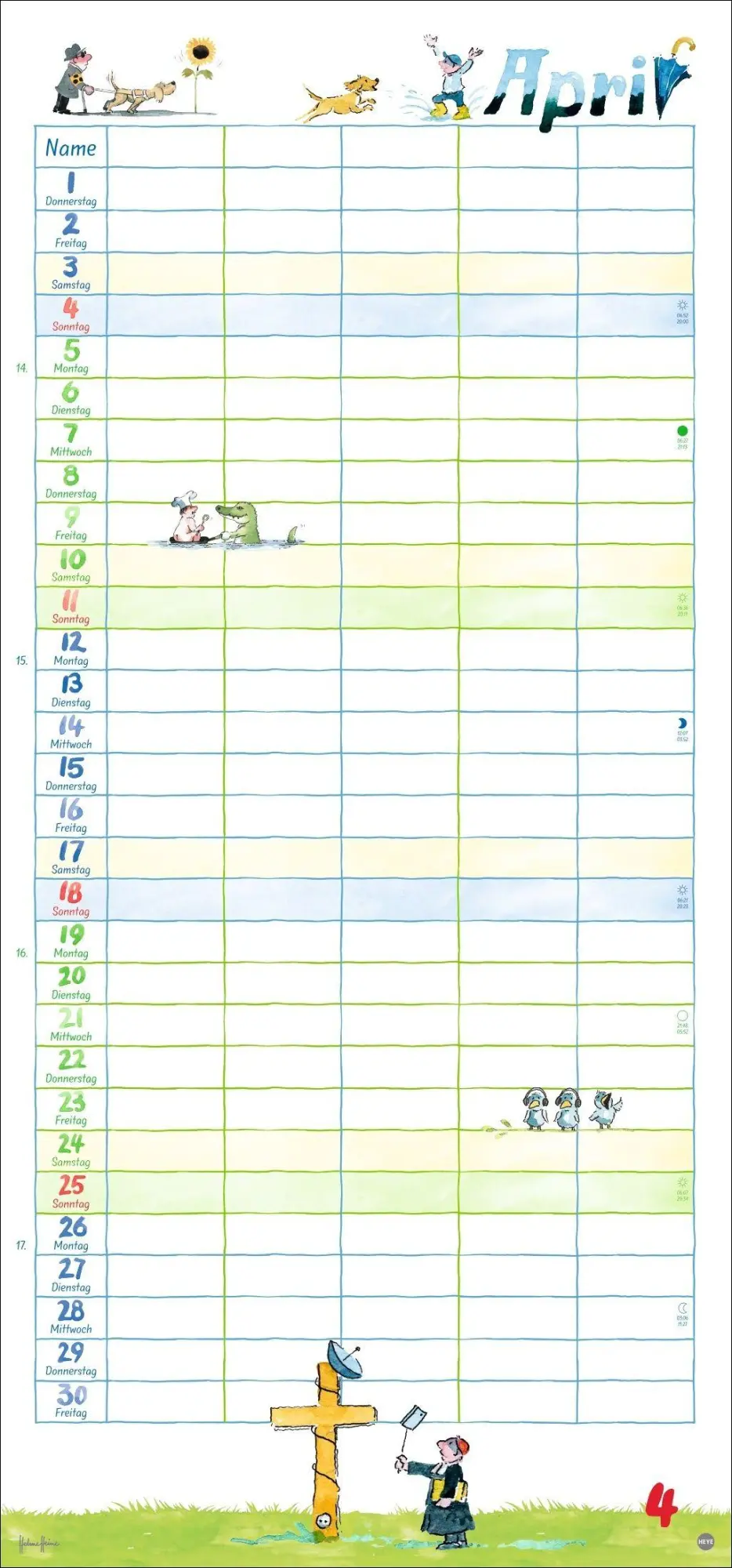 Bild: 9783756414727 | Helme Heine: Familienplaner 2027 | Helme Heine | Kalender | 15 S.