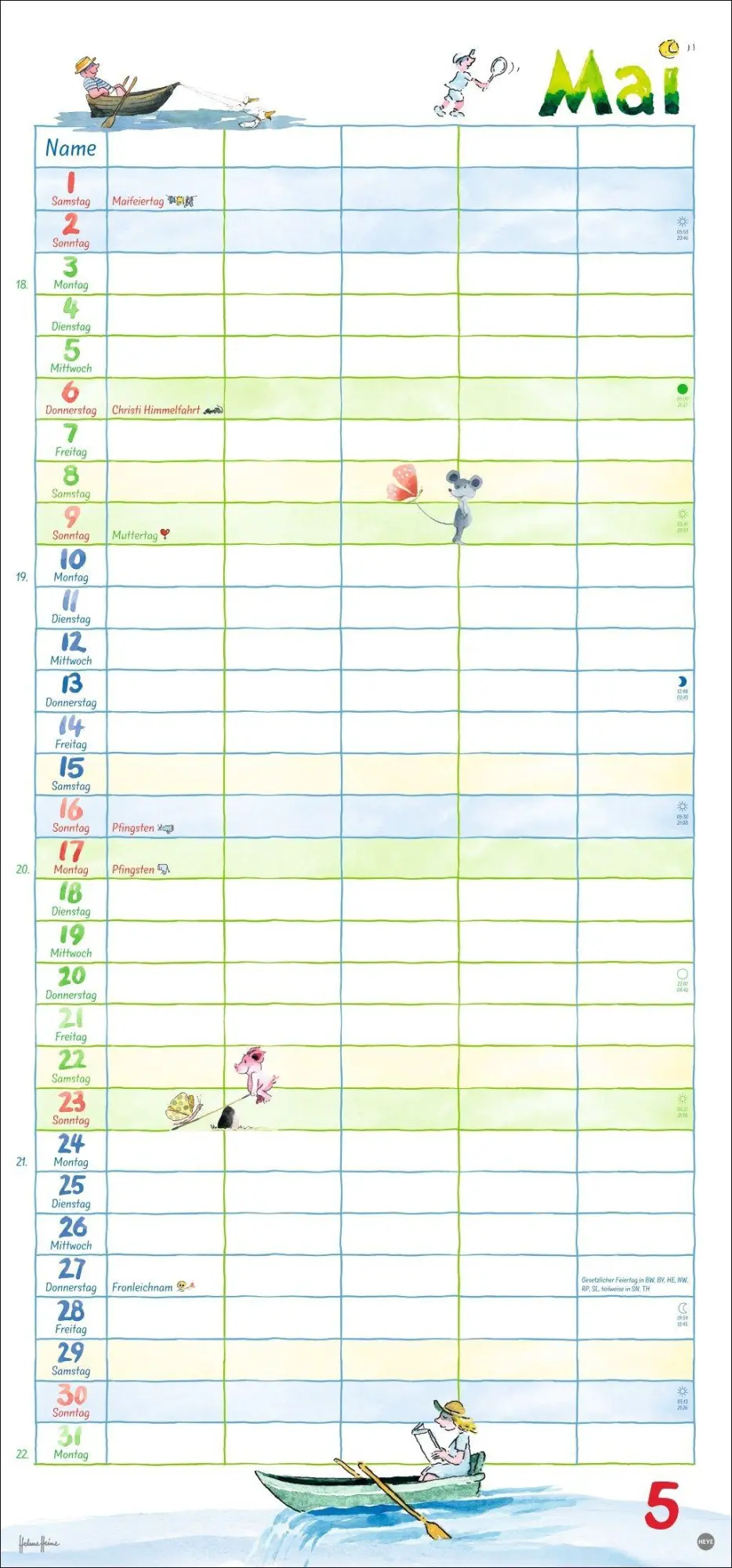 Bild: 9783756414727 | Helme Heine: Familienplaner 2027 | Helme Heine | Kalender | 15 S.