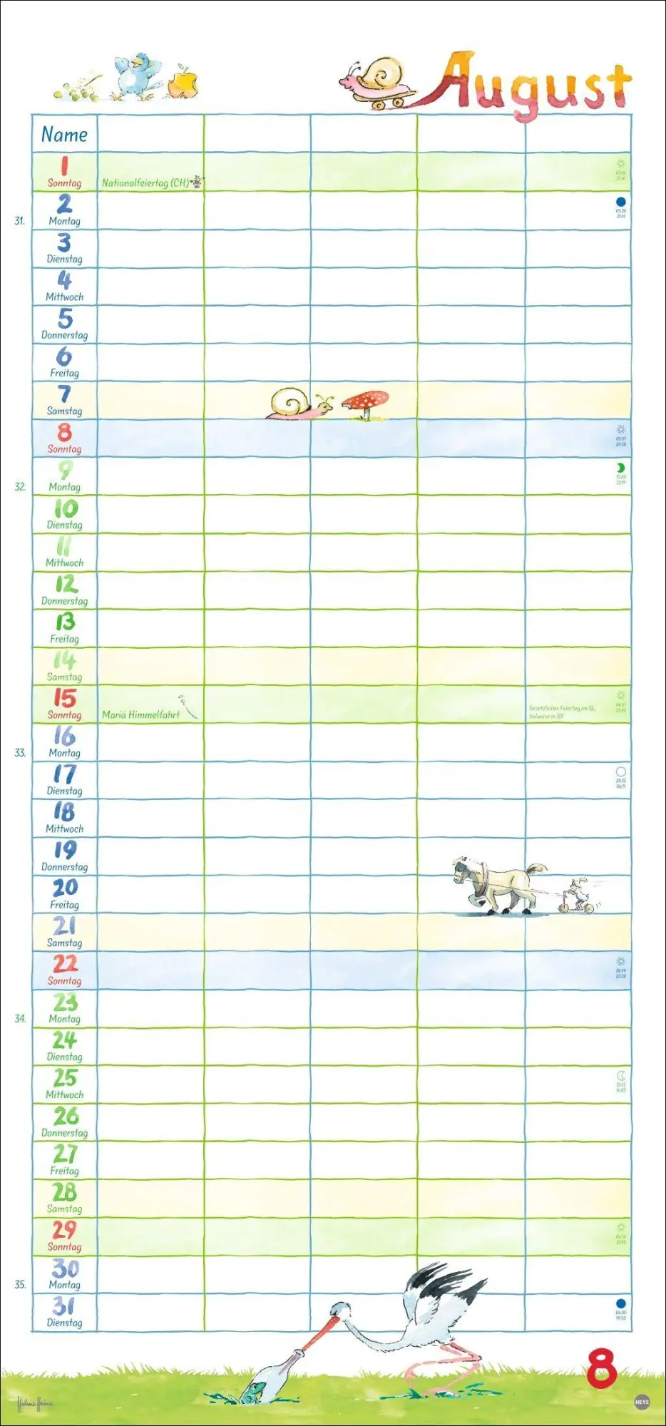 Bild: 9783756414727 | Helme Heine: Familienplaner 2027 | Helme Heine | Kalender | 15 S.
